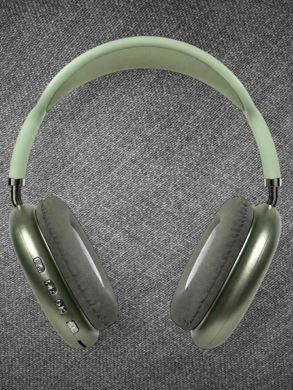 P9 Green Wireless Bluetooth Over-Ear Headphones